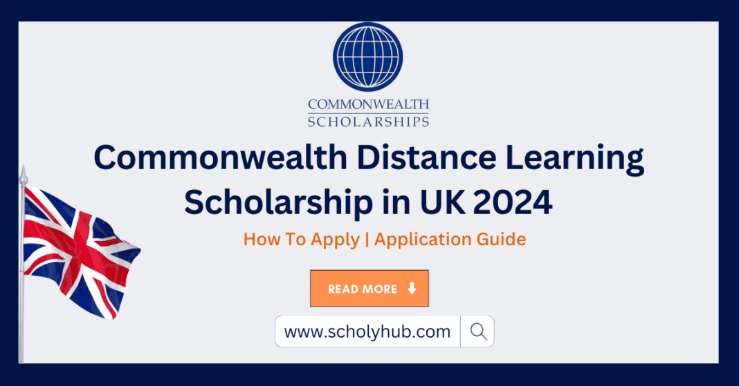 Commonwealth Distance Learning Scholarship in UK 2024 | ScholyHub