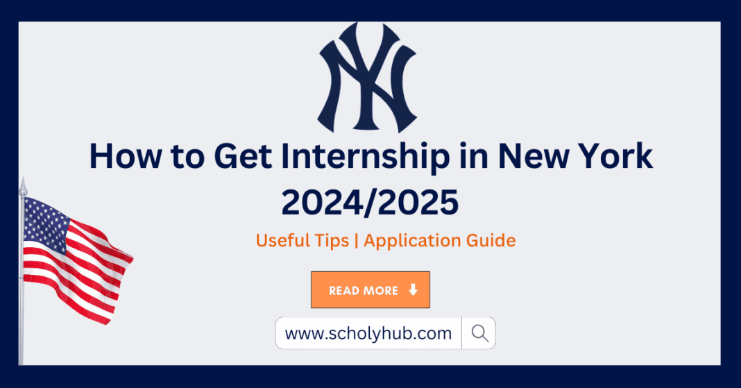 Guide to Internship in New York 2024 | How To Apply | ScholyHub