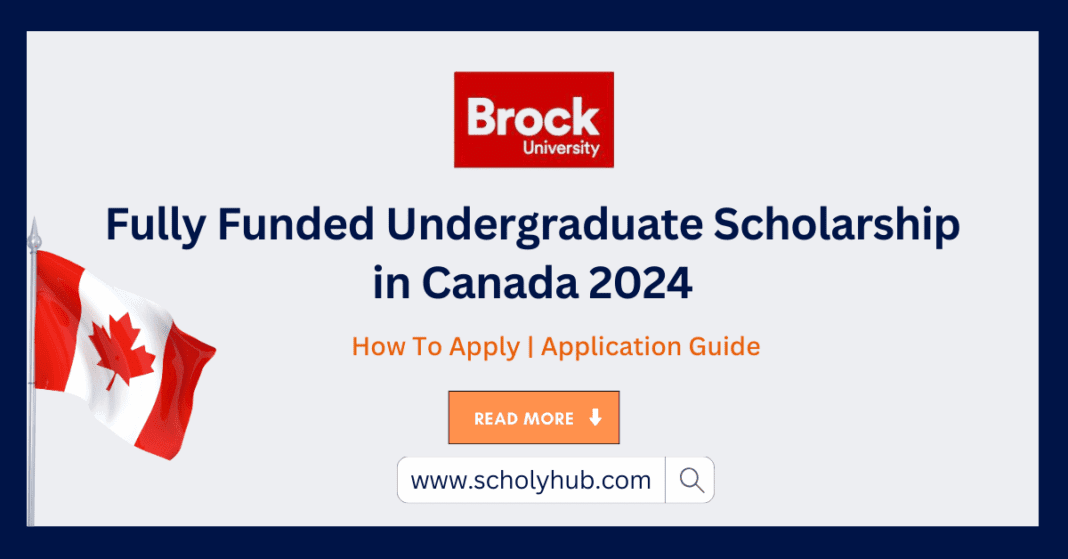 Fully Funded Undergraduate Scholarship 2024 in Canada | No IELTS Required | ScholyHub