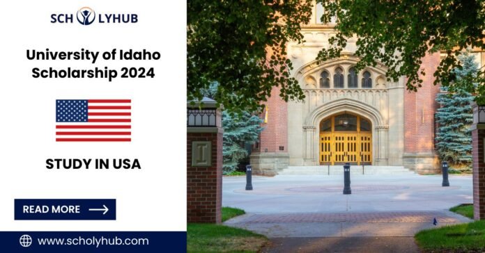 Study in USA: University of Idaho Scholarship 2024 | ScholyHub