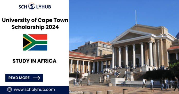 Study in Africa: University of Cape Town Scholarship 2024 | scholyhub