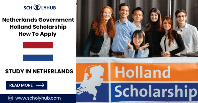 Netherlands Government Holland Scholarship | How To Apply | ScholyHub