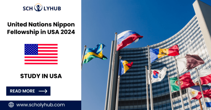 United Nations Nippon Fellowship in USA 2024 | ScholyHub