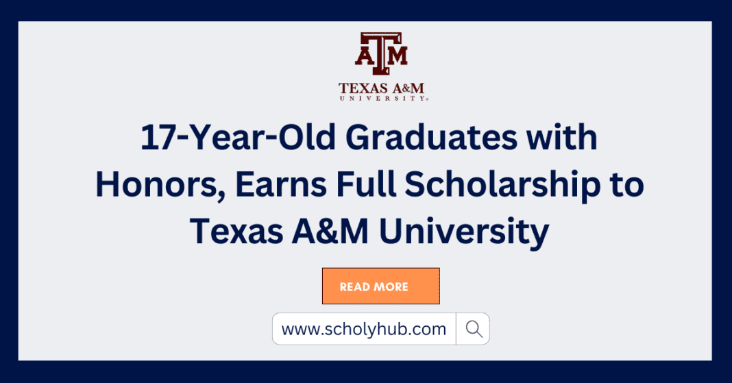 Aaliyah Glover Graduates with Honors, Earns Full Scholarship to Texas A&M University | ScholyHub