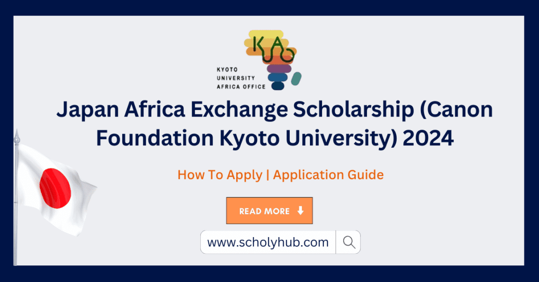 Japan Africa Exchange Scholarship (Canon Foundation Kyoto University) 2024 | ScholyHub