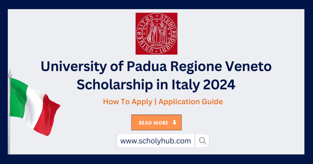 University of Padua Regione Veneto Scholarship in Italy 2024 | ScholyHub