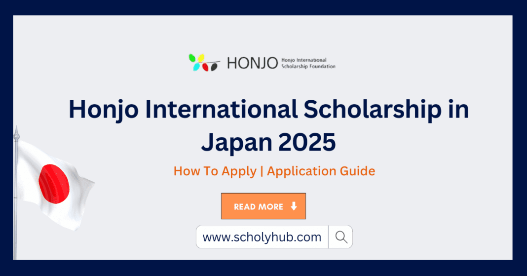 Honjo International Scholarship in Japan 2025 | ScholyHub