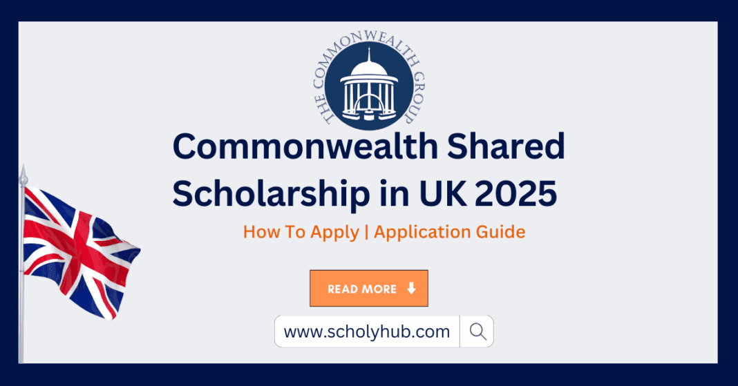 Commonwealth Shared Scholarship in UK 2025