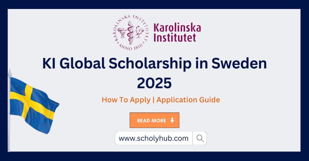 KI Global Scholarship in Sweden 2025 | ScholyHub