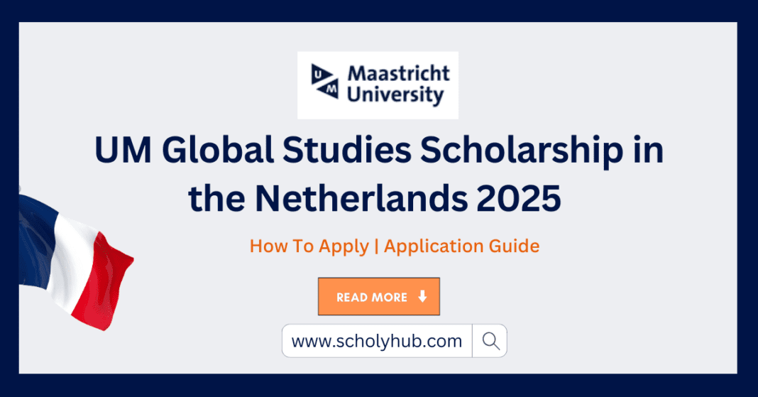 UM Global Studies Scholarship in the Netherlands 2025 | Scholyhub