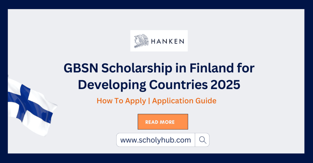 GBSN Scholarship in Finland for Developing Countries 2025 | Scholyhub