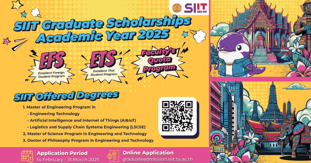 SIIT Scholarship in Thailand 2025: How to Apply for Thailand Scholarships