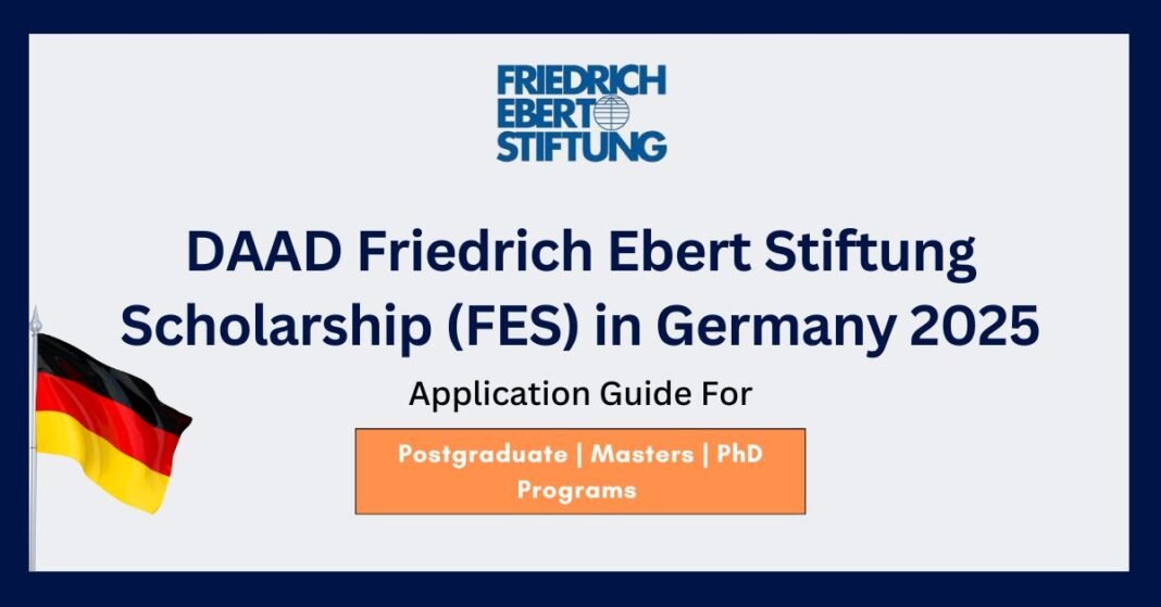 DAAD Friedrich Ebert Stiftung Scholarship (FES) in Germany 2025
