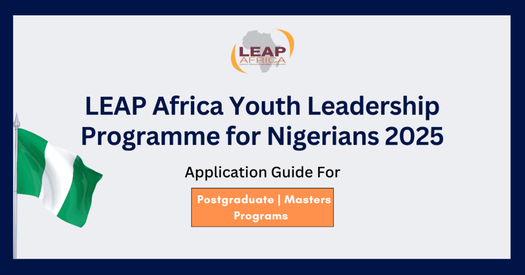 LEAP Africa Youth Leadership Programme for Nigerians 2025