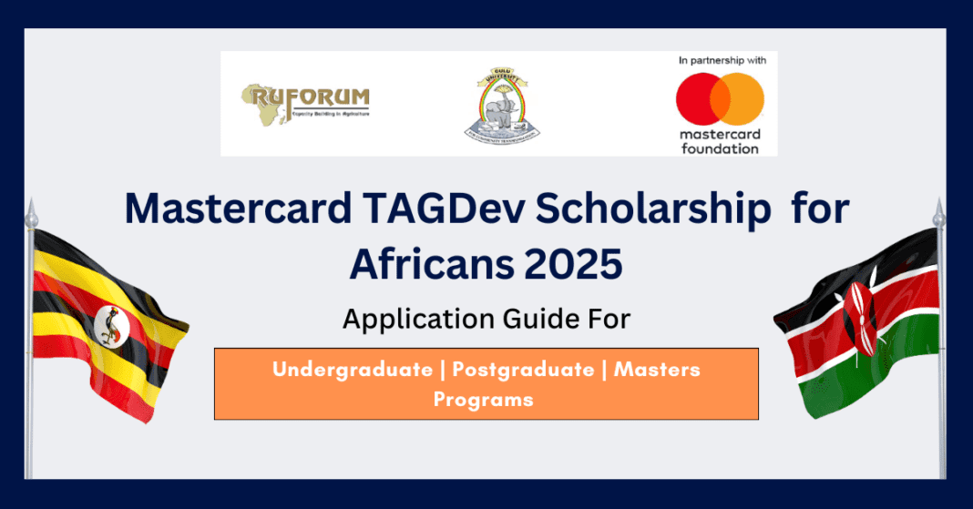 Mastercard TAGDev Scholarship for Africans 2025 | Fully Funded Scholarships