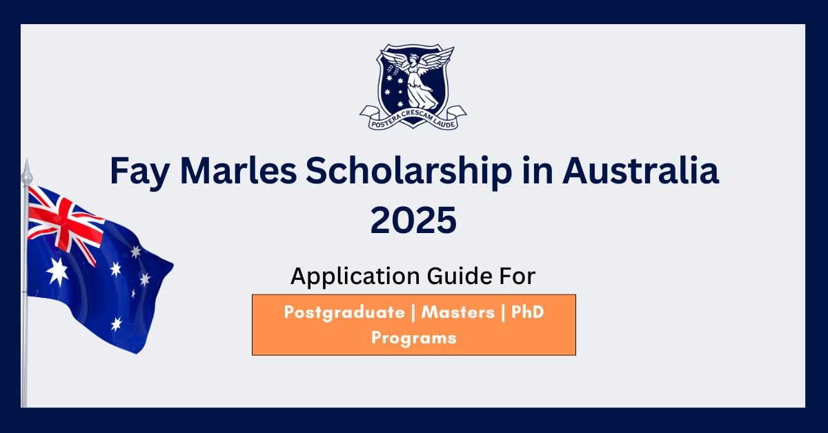 Fay Marles Scholarship in Australia 2025