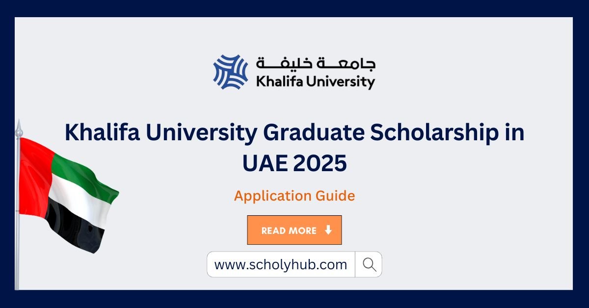 Khalifa University Graduate Scholarship in UAE 2025
