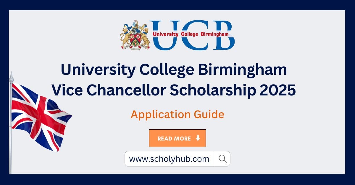 University College Birmingham Vice Chancellor Scholarship 2025